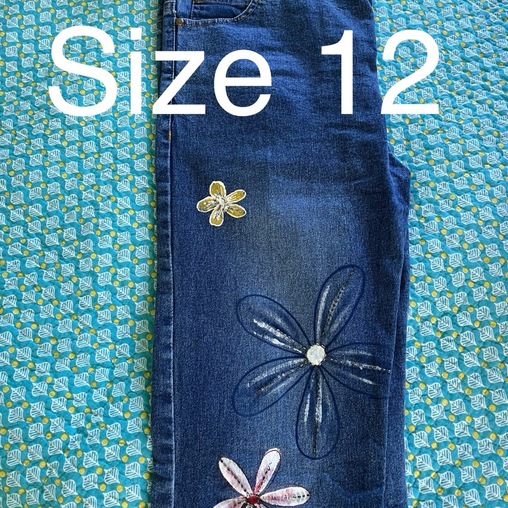 Crop jeans 5 for $25